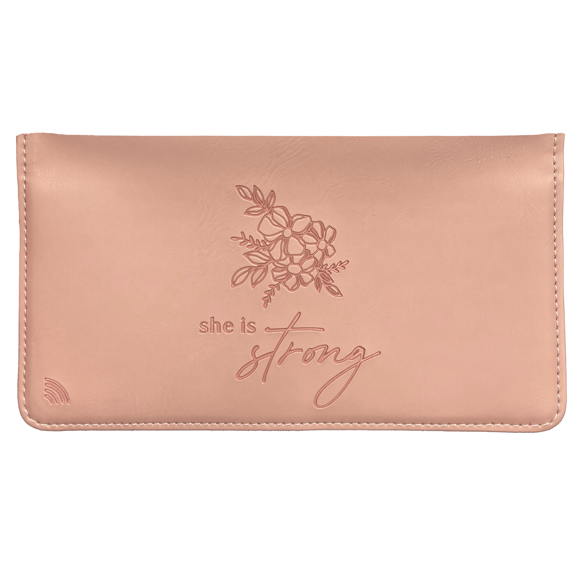 She is Strong — Proverbs 31:25, Pink Image