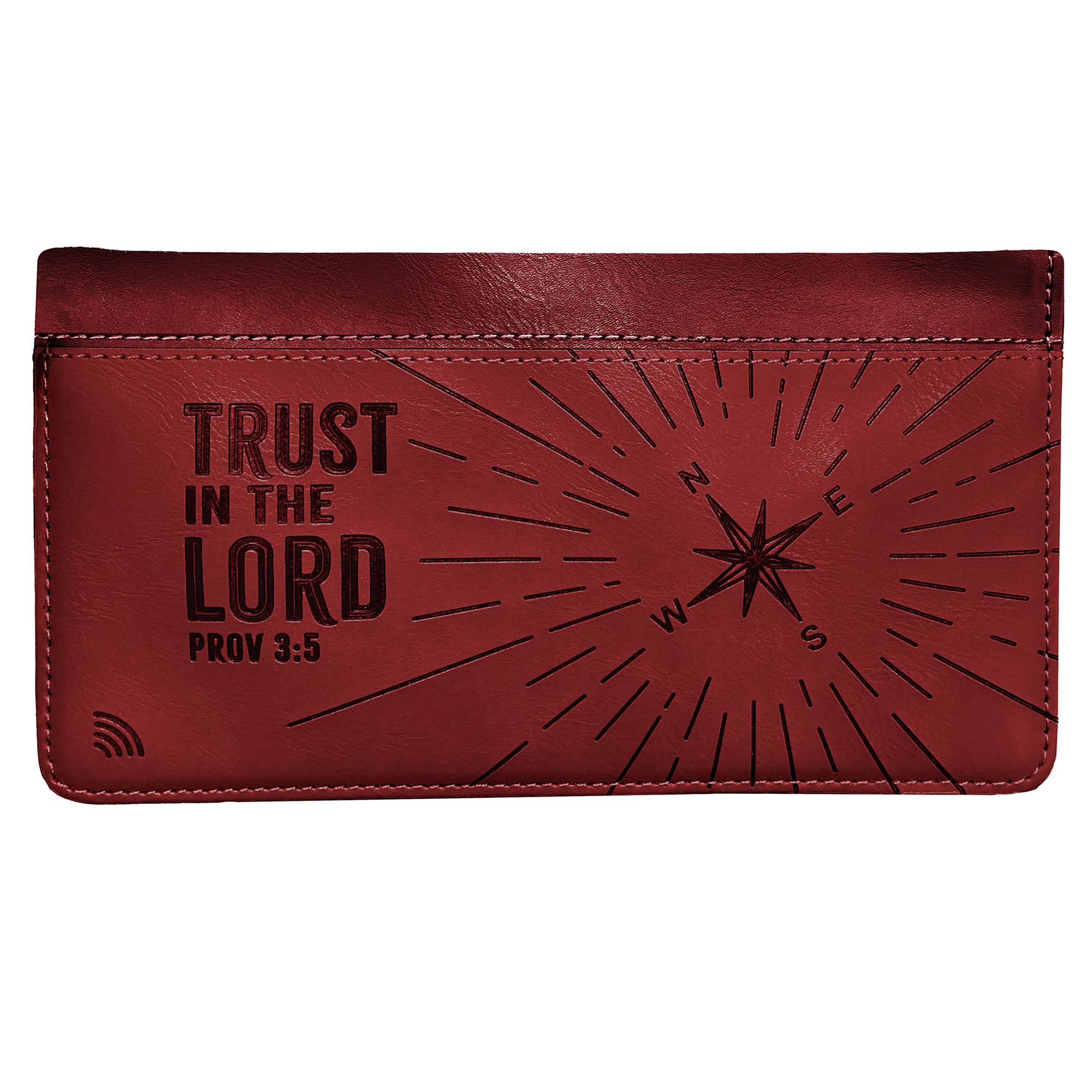 Trust in the Lord — Proverbs 3:5, Red Image