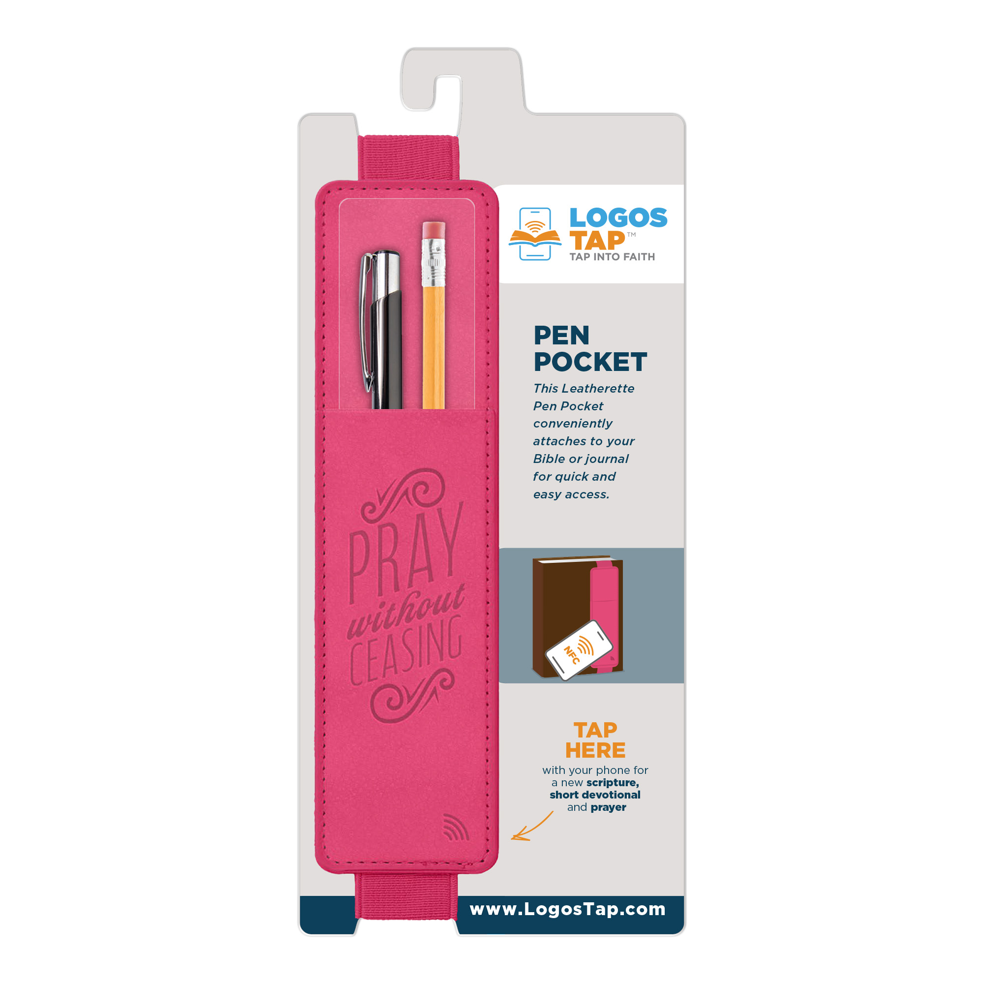 Pray Without Ceasing — Hot Pink Image