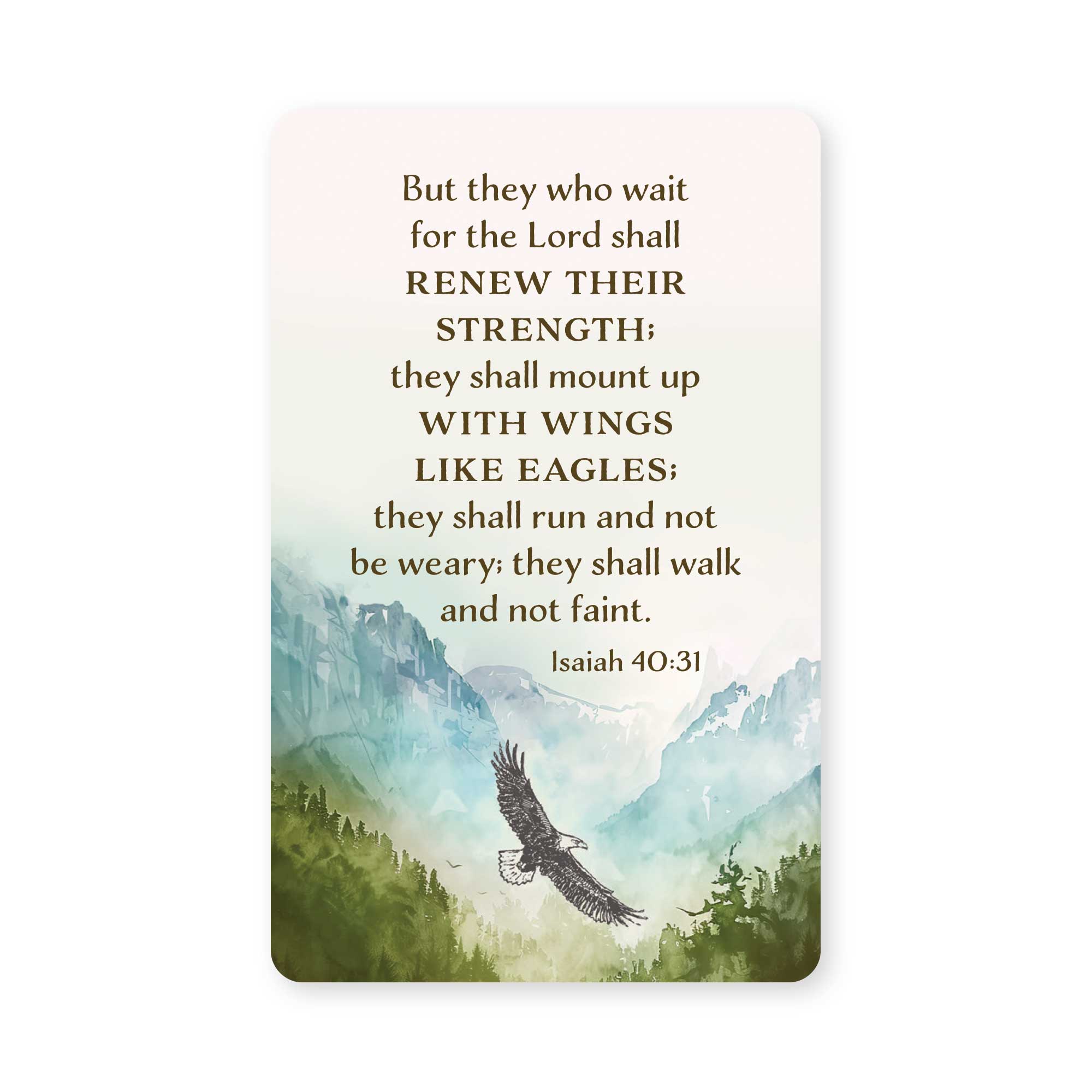 Renew Their Strength — Isaiah 40:31 Image
