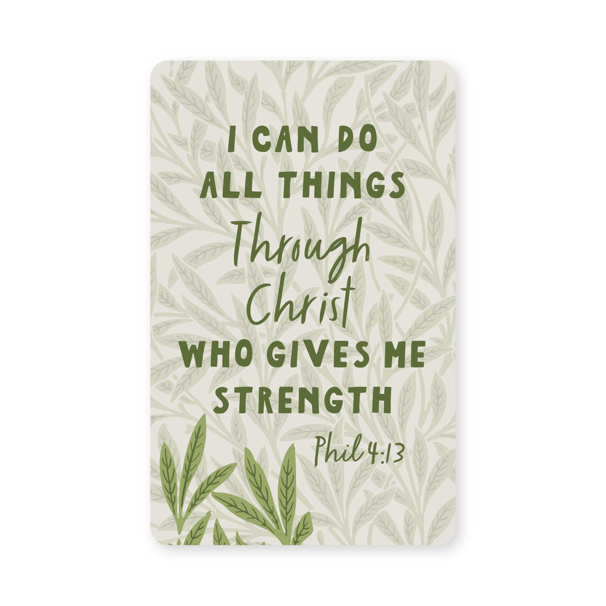 I Can Do — Phil 4:13 Image