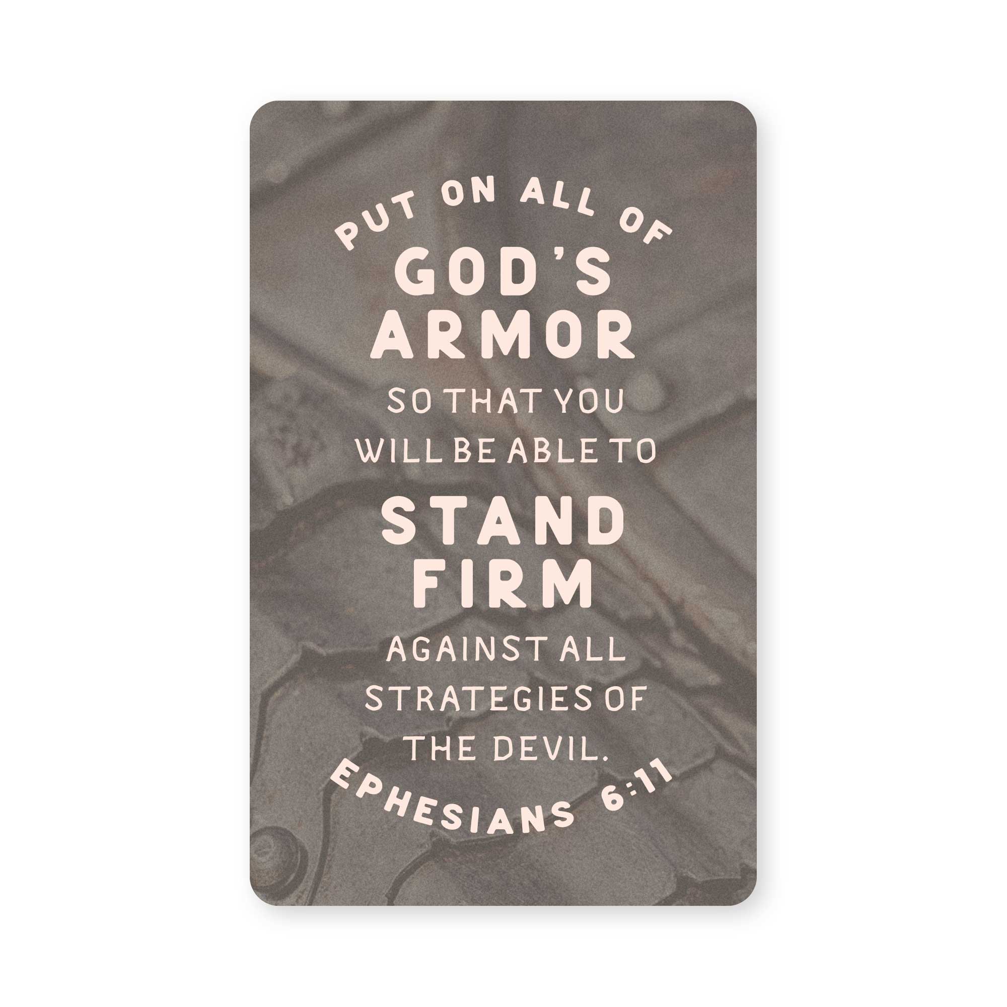 God's Armor — Ephesians 6:11 Image
