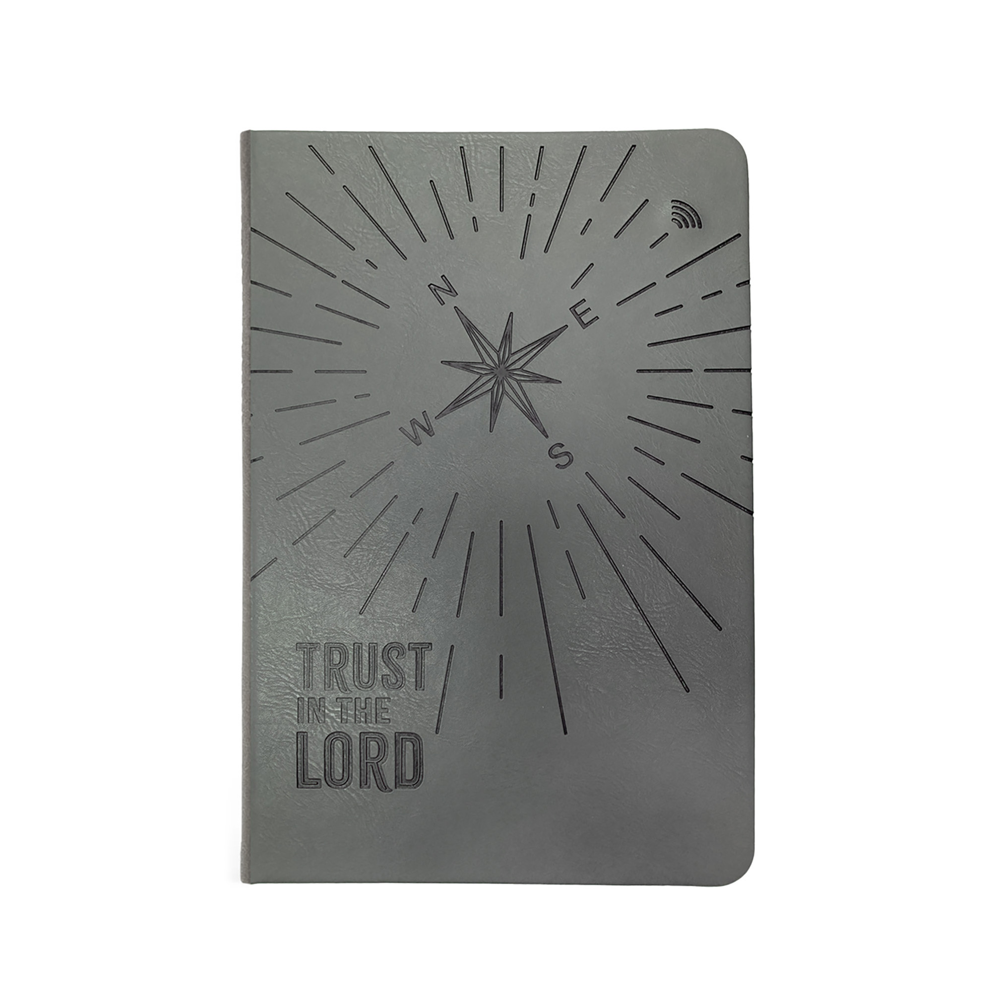 Trust in the Lord — Proverbs 3:5, Gray Image