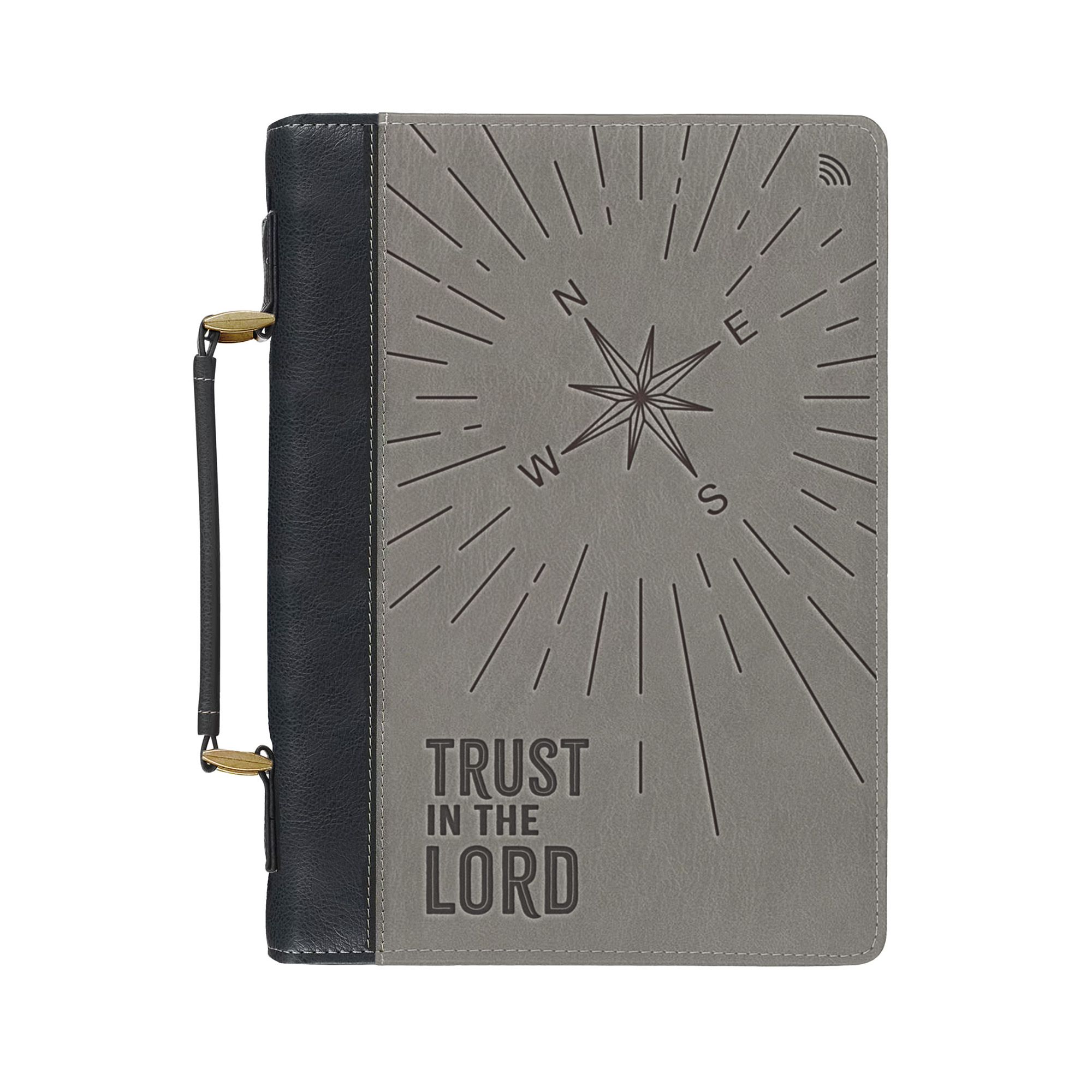 Trust in the Lord - Medium — Proverbs 3:5, Gray Image