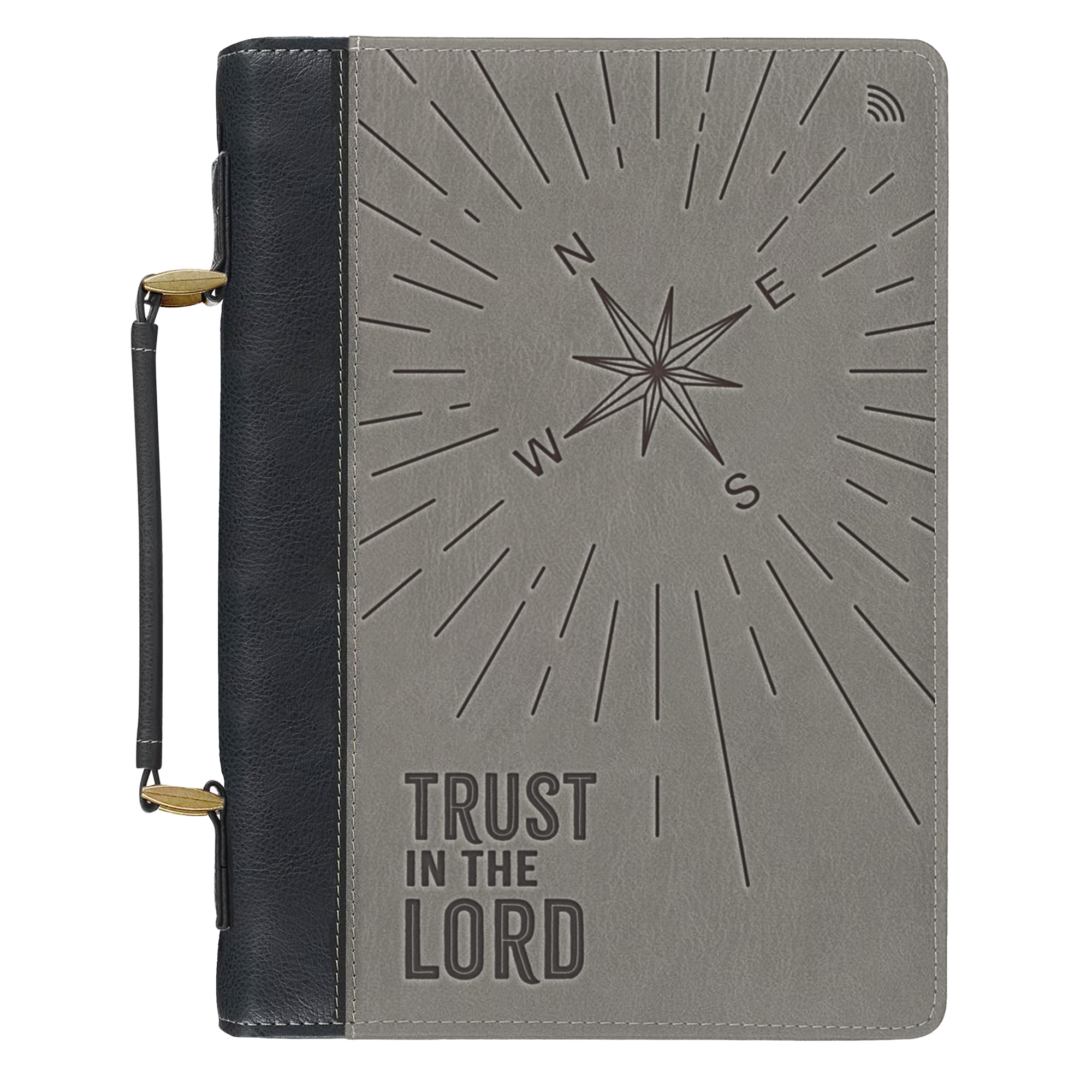 Trust in the Lord - Extra Large — Proverbs 3:5, Gray Image